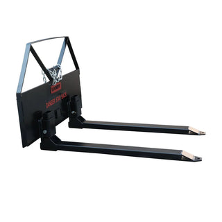 Landy Attachment  Economy Pallet Forks | Frame Width 49" | 6-30+ GPM | For Skid Steers