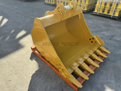 Bedrock Attachments General-Purpose Bucket | Width 48" | Capacity 0.8 CU M | Machine Size 10-14 Tons | For Excavators CAT 312