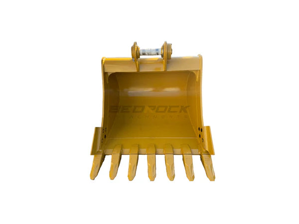 Bedrock Attachments General-Purpose Bucket | Width 48" | Capacity 0.8 CU M | Machine Size 10-14 Tons | For Excavators CAT 312