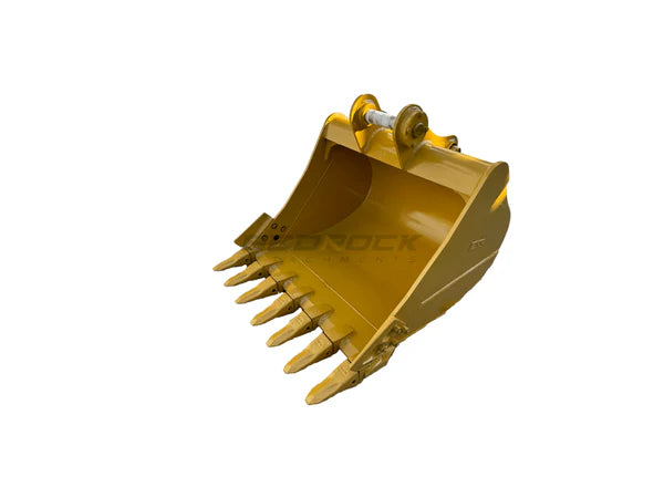 Bedrock Attachments General-Purpose Bucket | Width 48" | Capacity 0.8 CU M | Machine Size 10-14 Tons | For Excavators CAT 312
