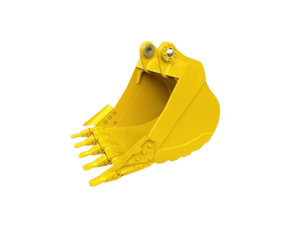 Bedrock Attachments Heavy-Duty Bucket | Model 48in HD | Width 48-Inch | Capacity 1.33 CU M | Machine Size 24-30 Tons | For Excavators CAT 320 ZBN