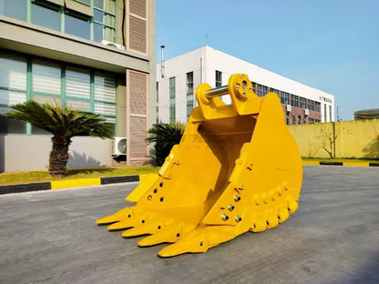 Bedrock Attachments Heavy-Duty Bucket & Adjuster GP | Width 48-Inch | Capacity 1.41 CU M | Machine Size 30-40 Tons | For Excavators CAT 336D/E/F