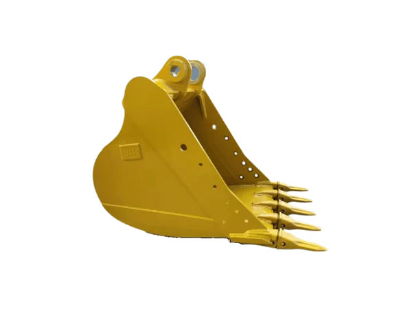 Bedrock Attachments Standard-Duty Bucket | Model 48in SD | Width 48-Inch | Capacity 1.3 CU M | Machine Size 25-30 Tons | For Excavators CAT 325B L, 325C, 330B L