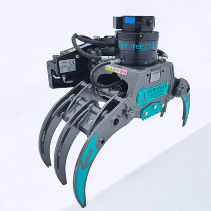 Ferntree EagleClaw Grapple Saw Rotating Units | Width 42-80" | Machine Size 3–30 Tons | For Excavators