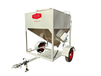 Apache Equipment Feed Bins | 1 Ton – 5.5 Ton | Portable & Stationary | Galvanized Steel