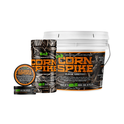4S Advanced Wildlife Solutions Corn Spike Deer Attractant | High‑Aroma Flavor Additive & Cover Scent | For Deer Feed, Hunting Sites & Feed Stations