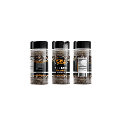 4S Advanced Wildlife Solutions Wild Game Seasoning | 13 oz | Premium Garlic–Onion Blend | For Deer, Wild Game, Beef & Outdoor Cooking