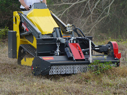 SEPPI 66" TO 74" SMWA 155  AND SMWA 175 FLAIL MOWERS FOR MINI COMPACT OR COMPACT TRACK LOADERS