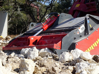 Seppi | Stone Crusher & Forestry Tiller | Model MS-CL150 (Minisoil) | Width 59" Inches | Hydraulic Flow 28 To 66 GPM | For Skid Steers