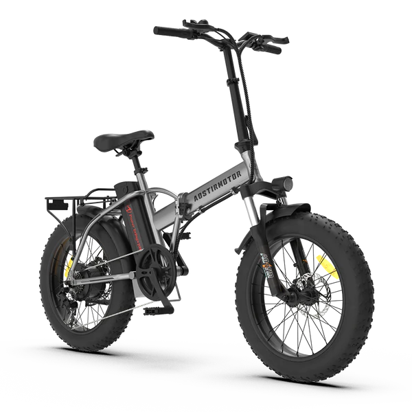 Aostirmotor Folding Electric Bike | Model A-30 | Motor Power 750 Watt | Maximum Speed 40 KM/H