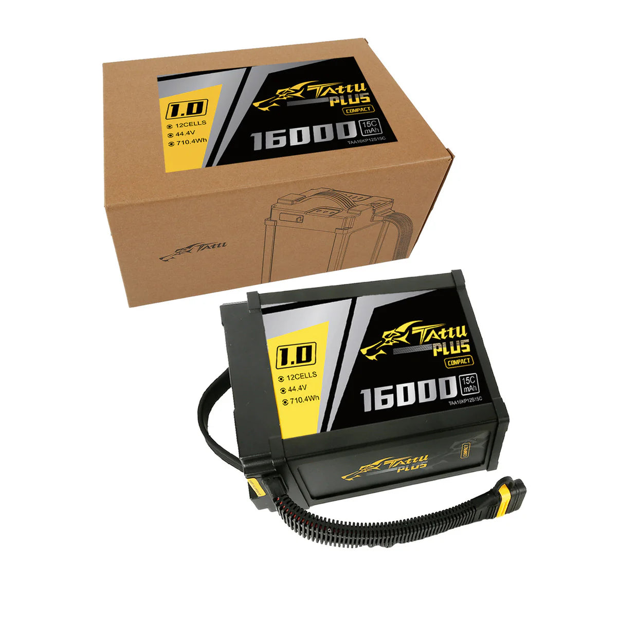 Inspired Flight Spare Battery Set | Model IF1200A | Intelligent Battery Management | Capacity 16000mAh