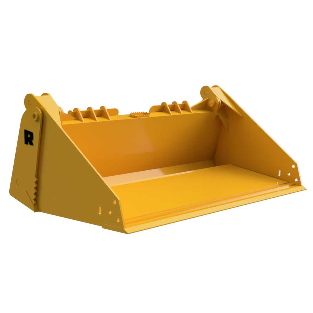 Rockland Heavy Duty 4-in-1 Bucket | Bucket Width 63", 66" & 72" inches | Capacity 0.42-0.48 Cubic Yard | For Skid Steer