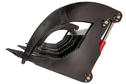 McLaren Industries Log Grapple | Model 60X100X68, 60X100X76 & 60X100X86 | Width 68" To 86" | 15 To 25 GPM | For Skid Steer