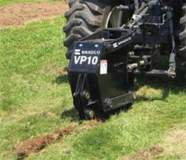 Paladin Vibratory Plow 3PT Hitch | Plowing Depth 12"-18" | 40–75 HP | For Tractors