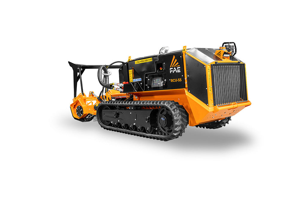 FAE Remote-Controlled Tracked Carrier | Model RCU55 | 56 HP | Up to 55° Slopes | For Forestry