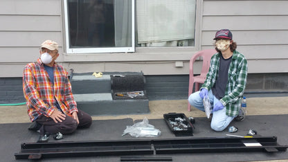 Black Widow Cruiser & Chopper Motorcycle Dolly | Model CRUISER-DOLLY | Track Size 94" x 8" | Capacity 1,250 lb | For Cruiser & Chopper Motorcycles