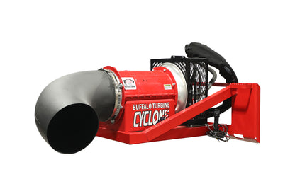 Buffalo Turbine Hydraulic Debris Blower | Model BT‑HYSS4 | 12,000 CFM | 16–40 GPM | For Skid Steers