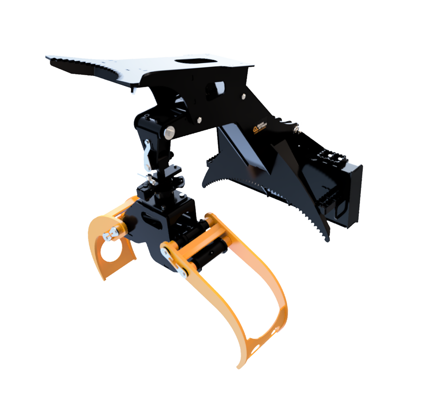 Erskine 3-Point Multi Purpose Grapple | Jaw Opening Width 48" & 60" Model | Hydraulic Pump Capacity 10 - 25 GPM | For Tractor