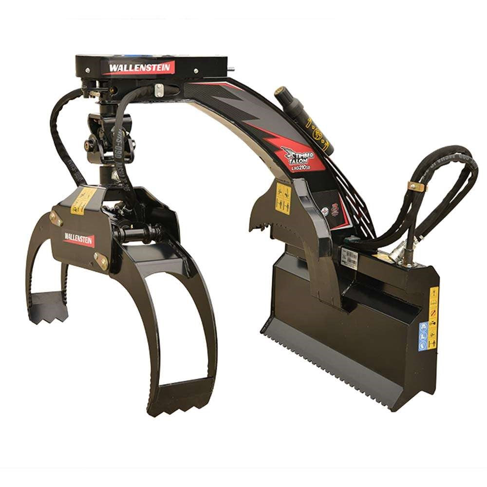 WALLENSTEIN LXG210S 3"-38" LOG GRAPPLE OPENING FOR MINI SKID STEER