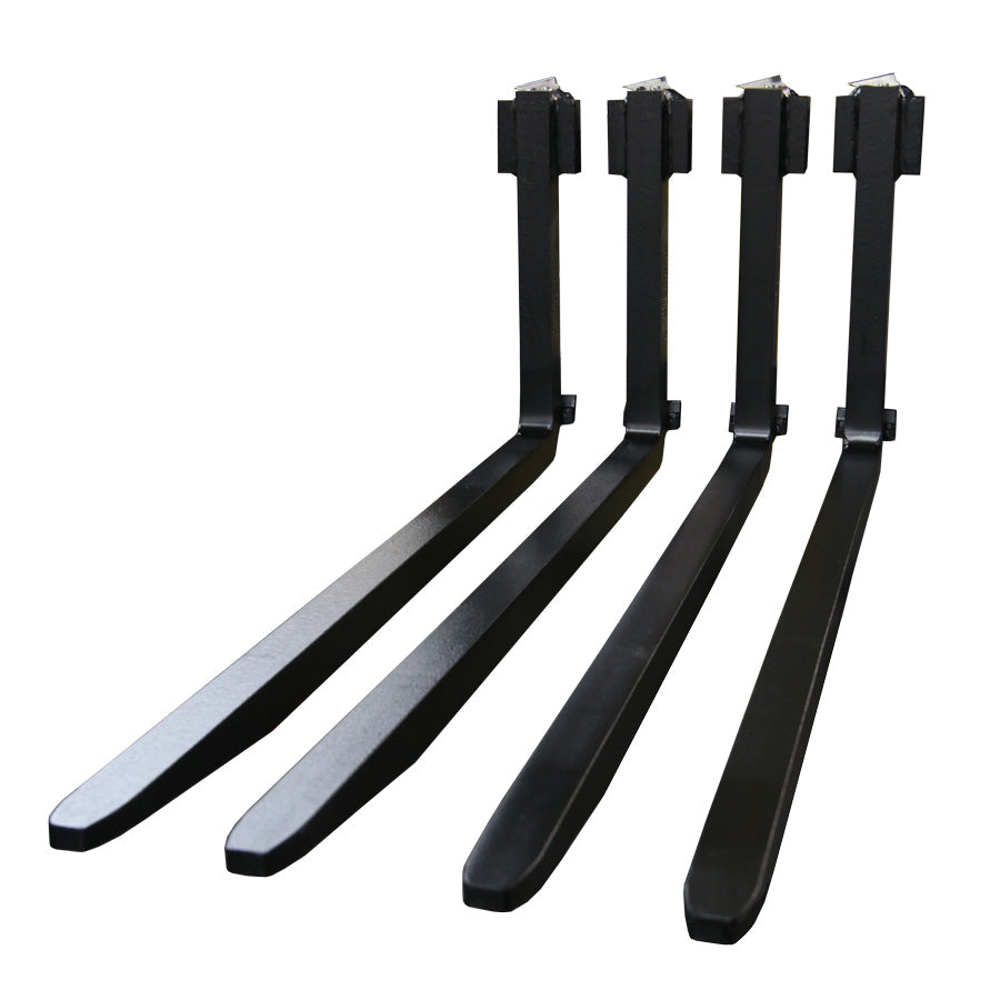 Arrow Block Forks | Model 732‑2‑48A25003 | 48" Working Width | High‑Strength Boron‑Carbon Alloy Steel | For Telehandlers