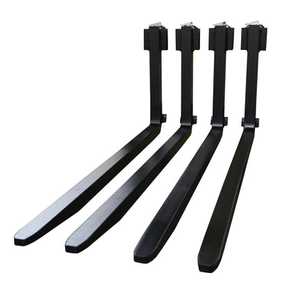 Arrow Block Forks | Model 732‑2‑48A25003 | 48" Working Width | High‑Strength Boron‑Carbon Alloy Steel | For Telehandlers
