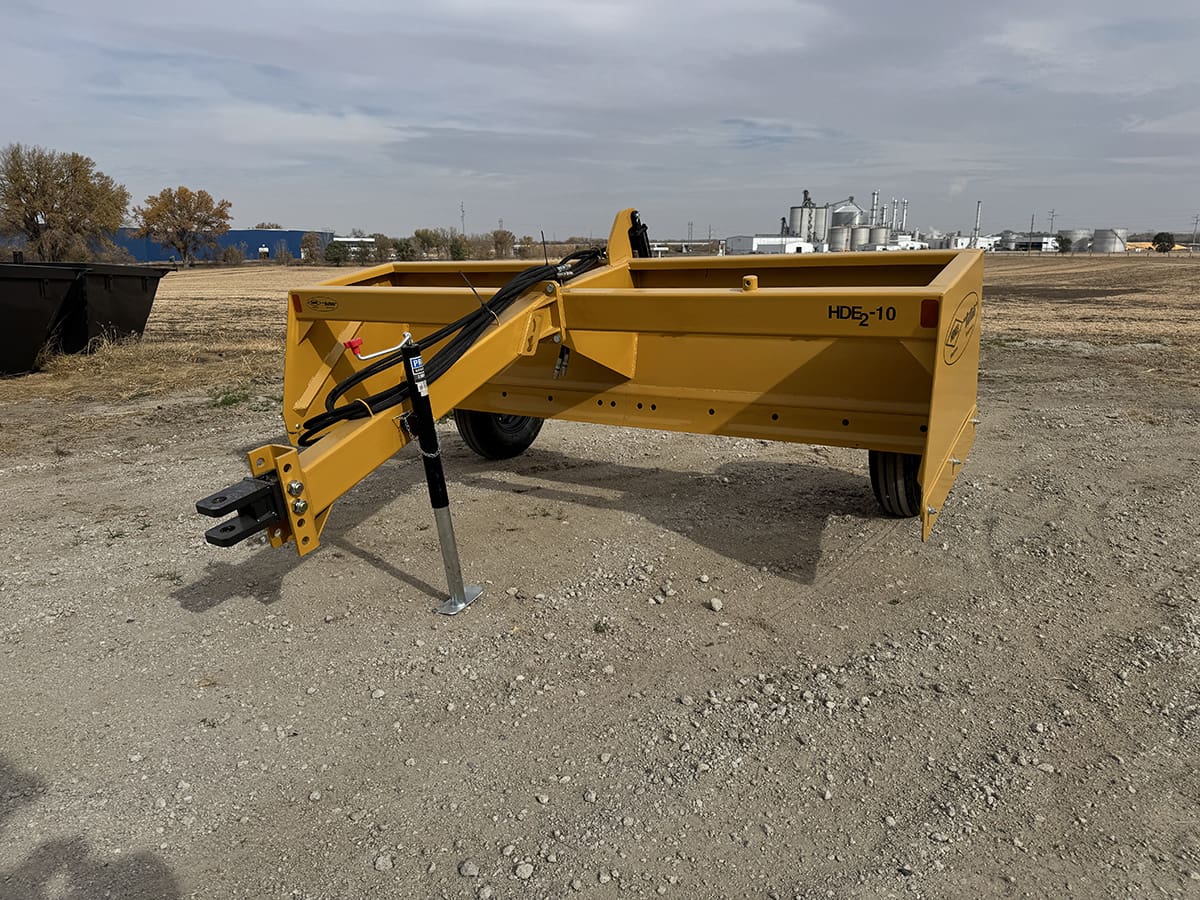 Apache Henke Buffalo 10' Estate II Scraper | Working Width 10' | 125–225 HP | For Tractors