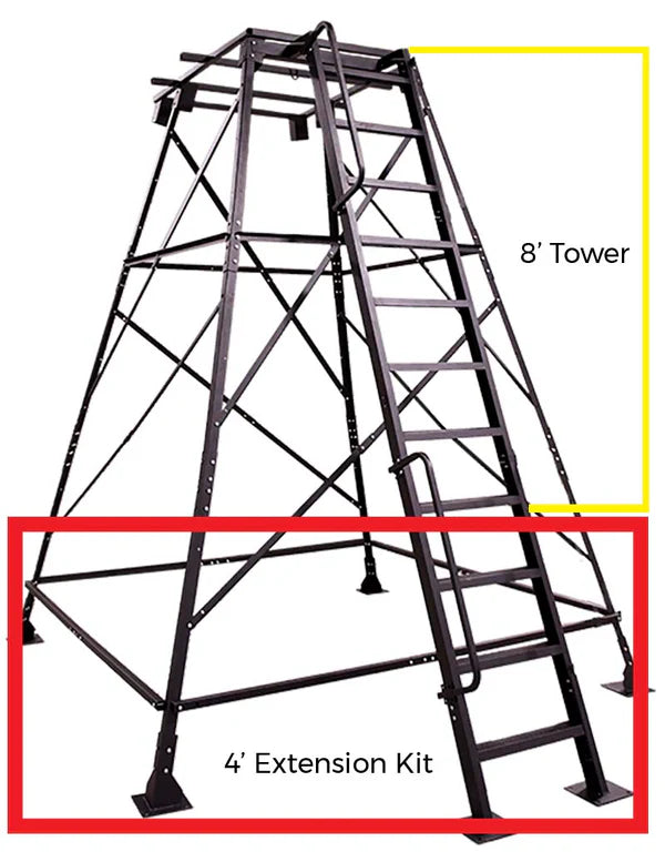 Bank Outdoors Hunting Blind Accessories Collection | Towers, Ladders, Seating, Windows & Hunting Gear Upgrades
