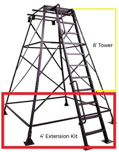 Bank Outdoors Hunting Blind Accessories Collection | Towers, Ladders, Seating, Windows & Hunting Gear Upgrades