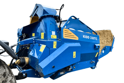 Kidd Bale Shredder | Model 330TC | Width 81" | 9-16 GPM | 80 HP | For Tractors, Skid Steers & Loaders