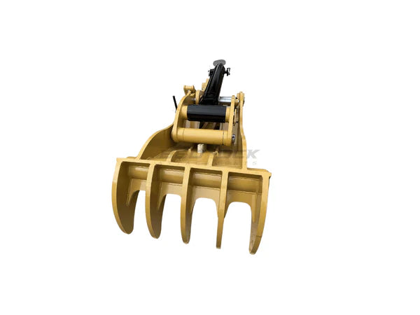 Bedrock Attachments Pin Grabber Thumb | Model ET100-PG5T54 | Width 43.3" | Teeth 5 | Full Rotation | Machine Size 30-36 Ton | For Excavator