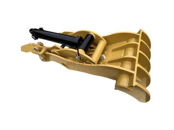 Bedrock Attachments Pin Grabber Thumb | Model ET100-PG5T54 | Width 43.3" | Teeth 5 | Full Rotation | Machine Size 30-36 Ton | For Excavator