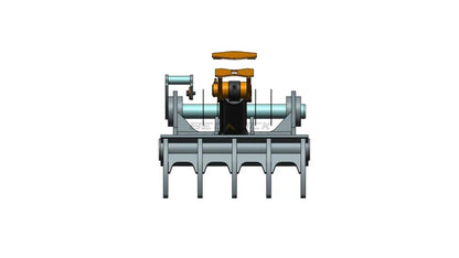 Bedrock Attachments Pin-On Thumb | Model EPT110-PO5T60 | Width 55.5" | Pin Size 110mm | 5 Teeth | Machine Size 45-50 Ton | For Excavators