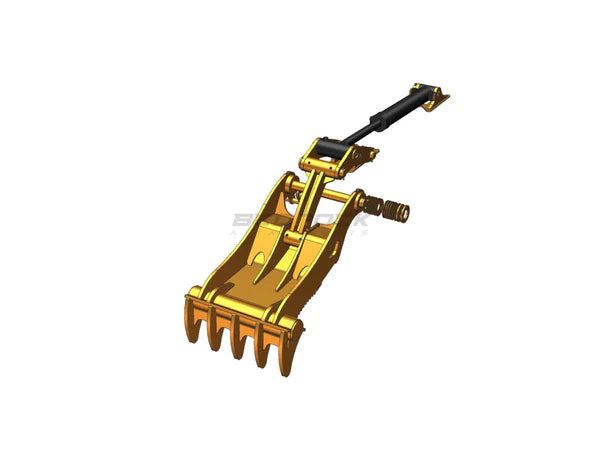 Bedrock Attachments Pin-On Thumb | Model EPT80-PO5T48 | Width 46.1" | Pin Size 80mm | 5 Teeth | Machine Size 20-24 Ton | For Excavators