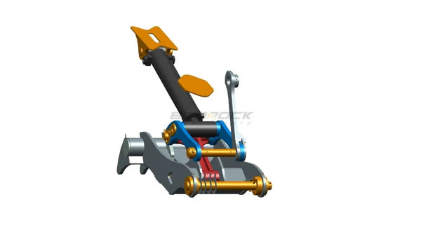 Bedrock Attachments Pin-On Thumb | Model ET80-PO5T48 | Width 40.9" | Pin Size 80mm | 5 Teeth | Machine Size 20-24 Ton | For Excavators