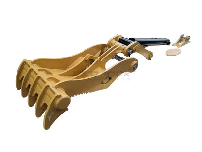 Bedrock Attachments Pin-On Thumb | Model ET65-PO5T36 | Width 30.3" | Pin Size 65mm | 5 Teeth | Machine Size 12-15 Ton | For Excavators