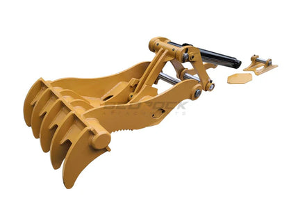 Bedrock Attachments Pin-On Thumb | Model ET70-PO5T48 | Width 36.3" | Pin Size 70mm | 5 Teeth | Machine Size 15-18 Ton | For Excavators