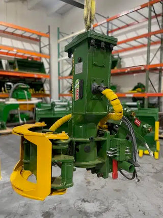 JMA Attachments Post Driver Hammer | Model JMA-53 GND | Energy Class 500 Joules | For 3 – 6.5 Tons Mini Excavators & Skid Steers