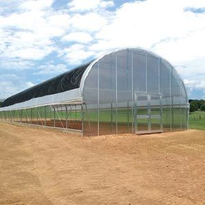 FarmTek GrowSpan Series 500 Tall Greenhouse System | High Sidewalls | Double-Layered Film, Multiple Sizes