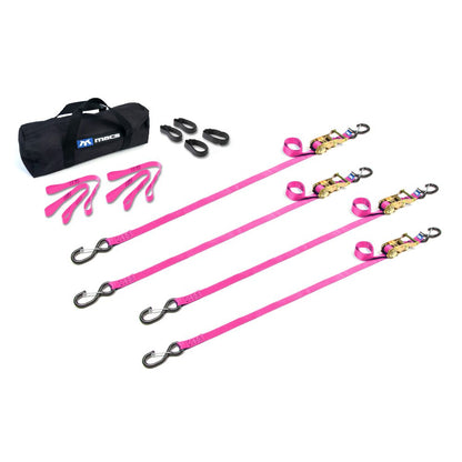 Black Widow ATV & Motorcycle Ratchet Utility Pack | Models 510343 To 510349 | Size 10' L x 1" W | Capacity 4,000 lb. | For ATV, UTV & Motorcycle Transport