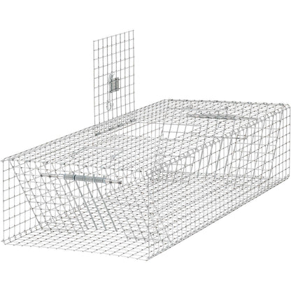Tomahawk Collapsible Pigeon Trap | 2-Door | 35˝L x 16˝W x 8˝H