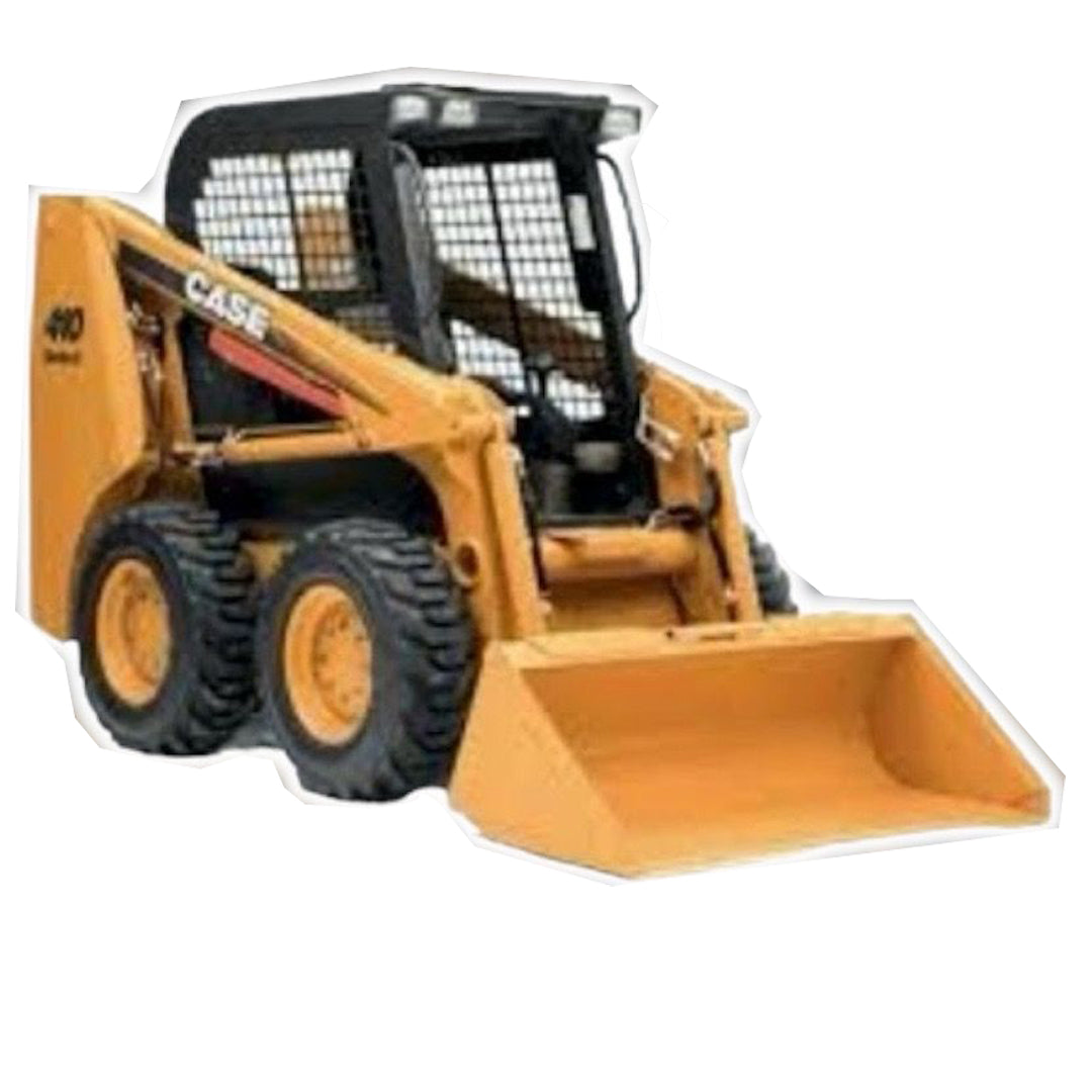 Skid Steer Doors Cab Enclosure Door | BSD‑C410 (Case 410–440 Series 1 & 2) | ½" Lexan Polycarbonate | 15–25 GPM | For Case 410/420/430/440 Skid Steers