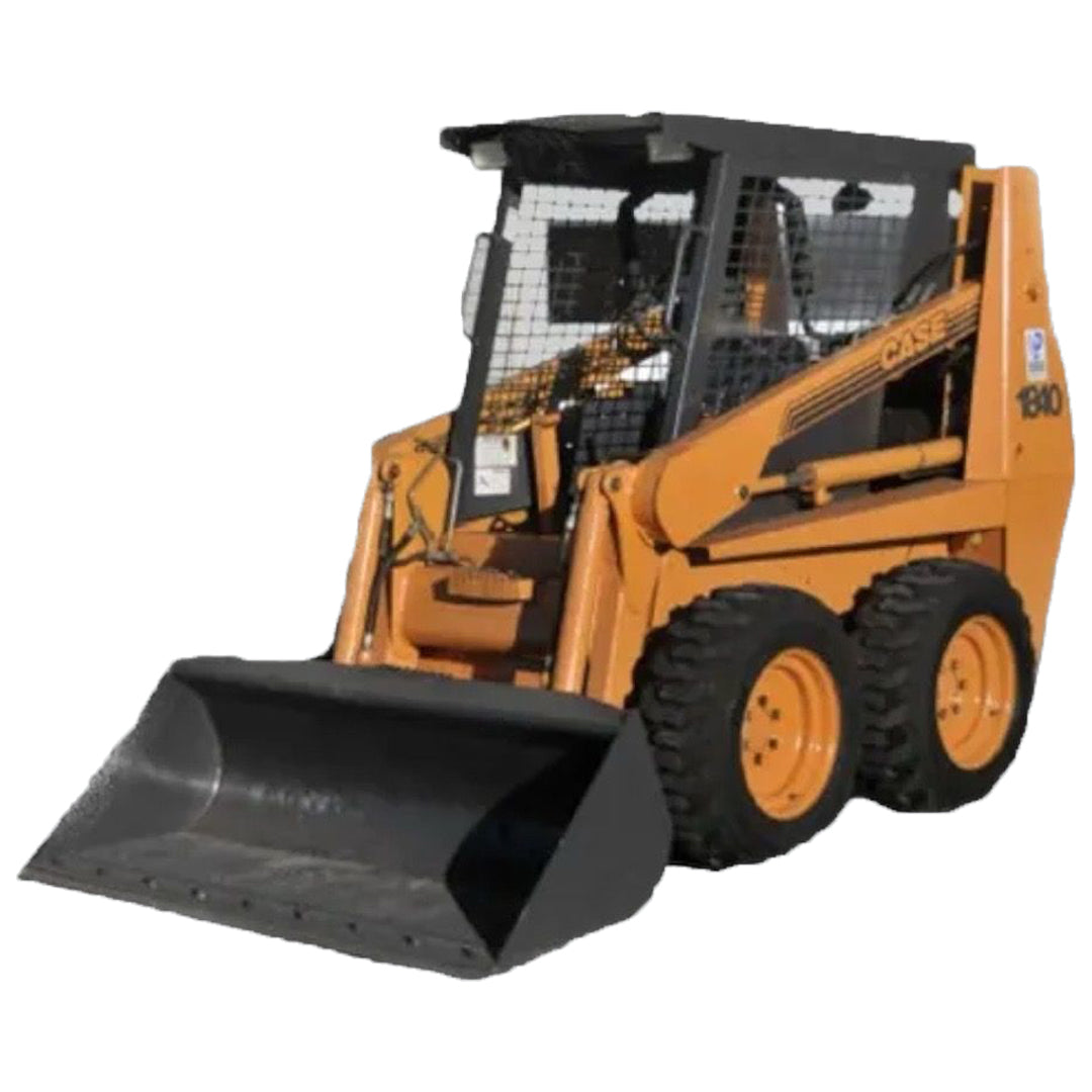 Skid Steer Doors Cab Enclosure Door | C1840‑D (Case 1840) | ½" Lexan Polycarbonate | 8–30+ GPM | For Case 1840 Skid Steers