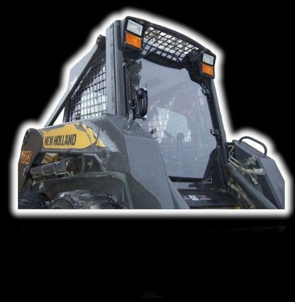 Skid Steer Doors Cab Enclosure Door | BSD‑M (Universal Fit) | ½" Lexan Polycarbonate | 15–25 GPM | For Skid Steer Loaders