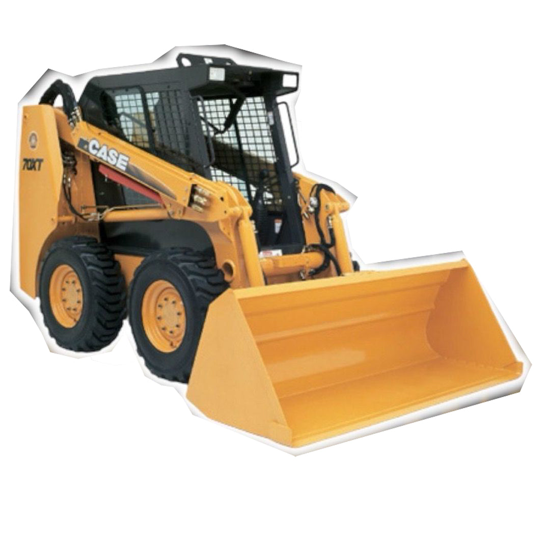 Skid Steer Doors Cab Enclosure Door | CXT‑500 (Case 40/60/70 XT) | ½" Lexan Polycarbonate | 15–25 GPM | For Case 40/60/70 XT Skid Steers