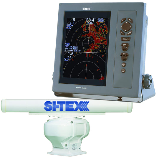 SI-TEX Professional Dual Range Radar w/4kW 3.5' Array - 10.4" Color TFT LCD Display [T-2040A-3]