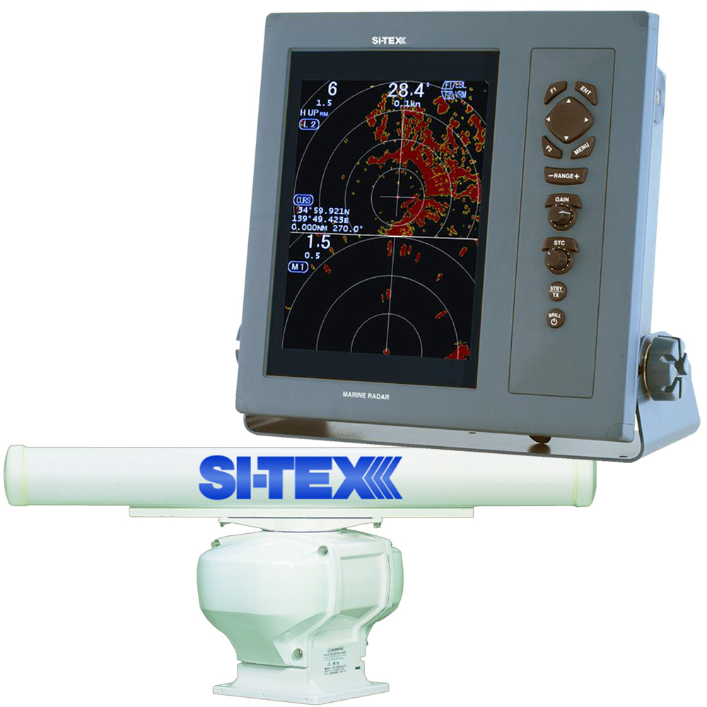 SI-TEX Professional Dual Range Radar w/12kW 6' Open Array - 10.4" Color TFT LCD Display [T-2010A-6]