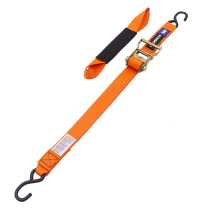 Black Widow ATV & Motorcycle Ratchet Tie-Down Pack | Model 511010, 512010, 517010 & 518010 | Size 6' L x 2" W | Capacity 4,000 lb | Horsepower 4 To 90+ HP | For ATV, UTV & Motorcycle Transport