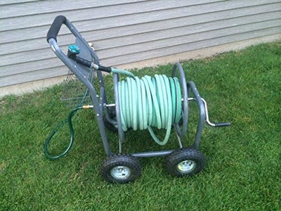 Field Tuff Hose Reel Cart – 800 lb Capacity, 300' Hose Storage, Durable Steel Frame For Tractor