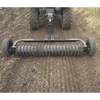 Field Tuff 48" Cultipacker – 4 ft. Coverage with 21 Cast Iron Packer Wheels | Towing Power 18–30 HP / 400cc+ | For ATVs, UTVs & Tractors