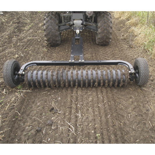 Field Tuff 48" Cultipacker – 4 ft. Coverage with 21 Cast Iron Packer Wheels | Towing Power 18–30 HP / 400cc+ | For ATVs, UTVs & Tractors